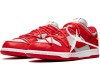 Nike SB Dunk Low Off-White University Red