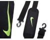 Сумка Nike прямоугольная цвет черный с зеленым